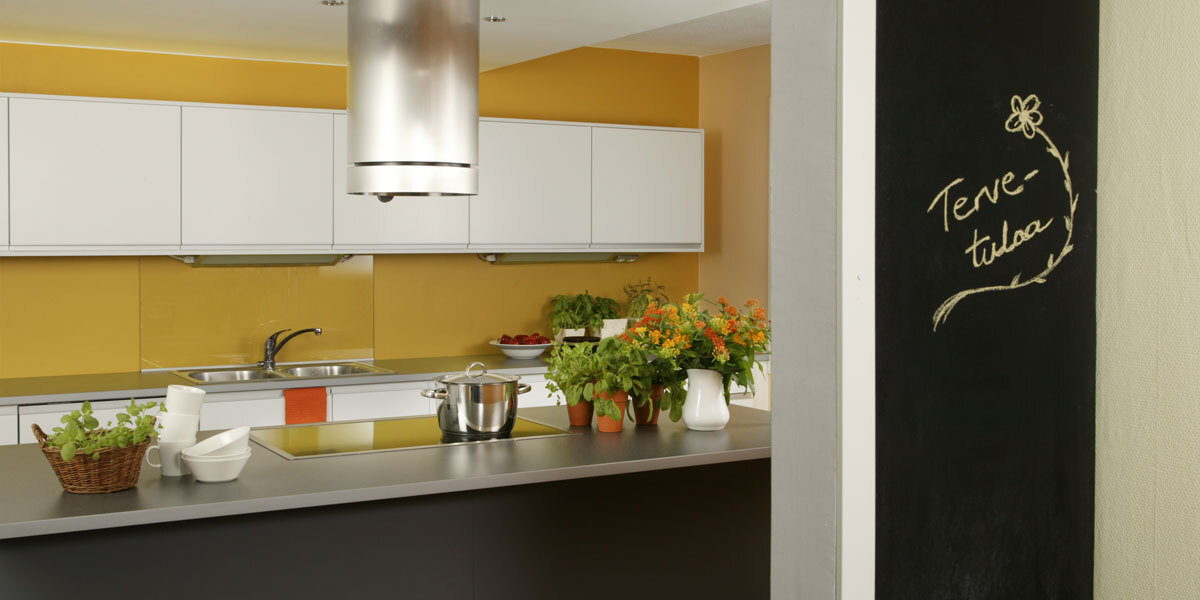 A beautifully matt accent surface