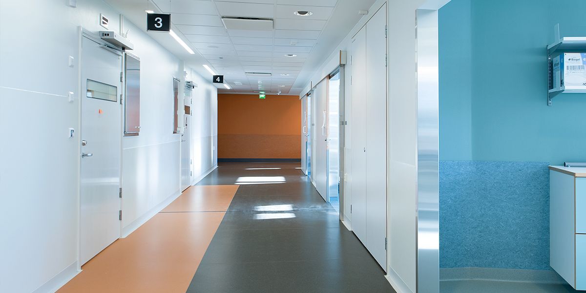 Hospital corridor