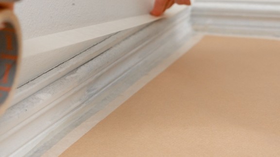 Clean and cover the surroundings 