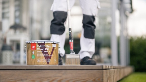 Tikkurila wood oils and paints