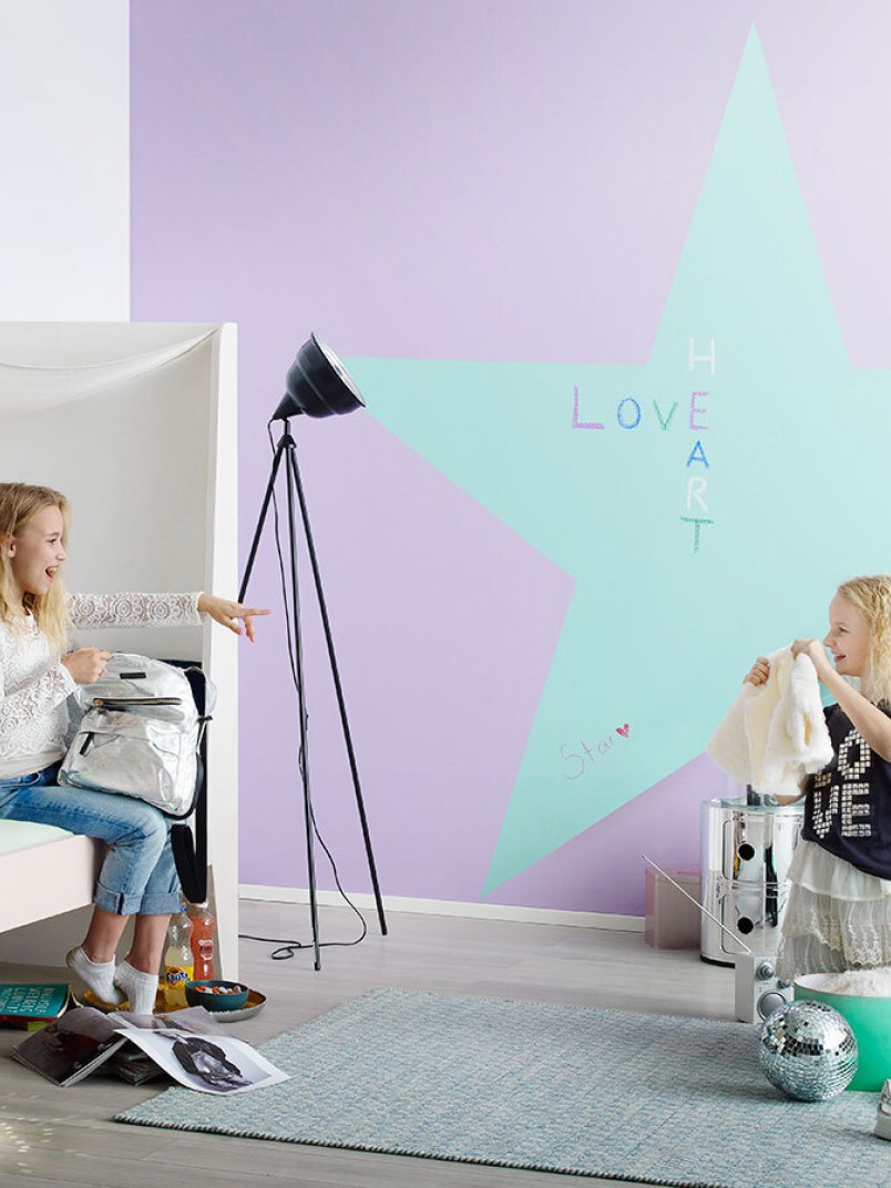 Idea for kids' room: stars