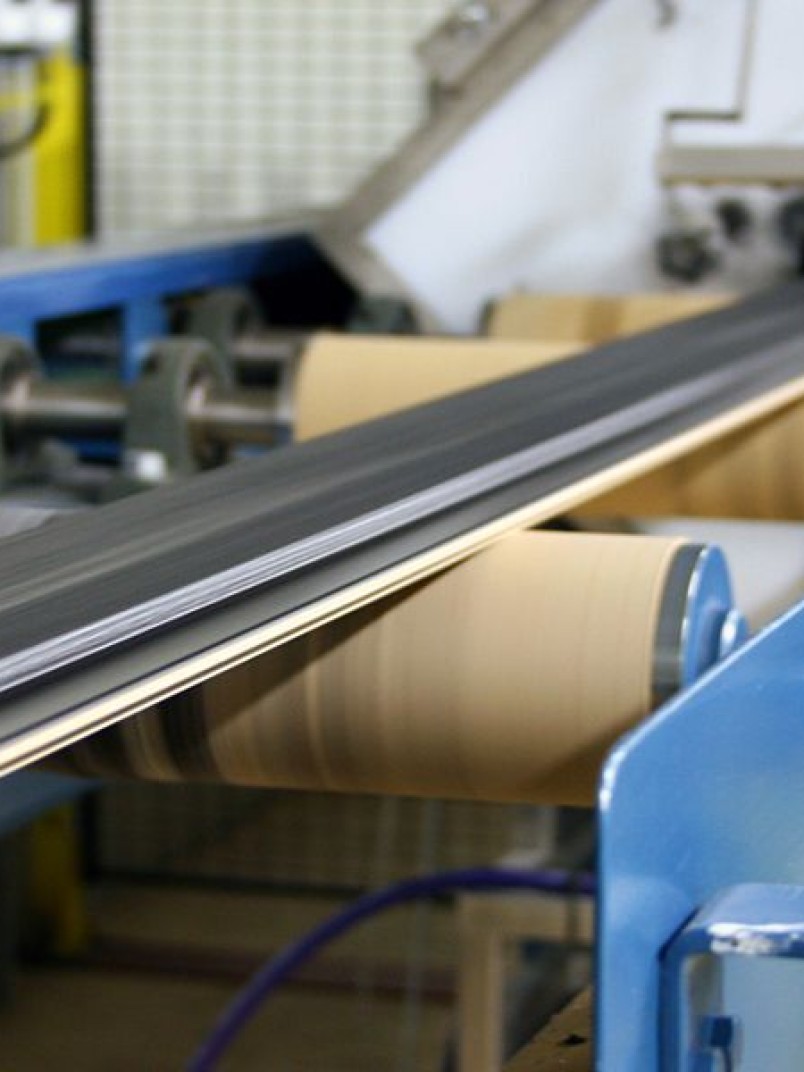 Wood coatings production line