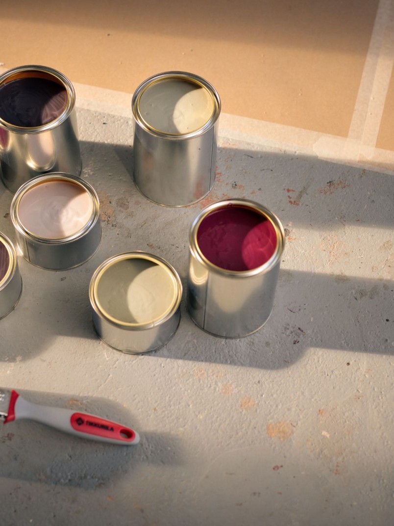 How to choose a right paint for your interior walls and ceilings