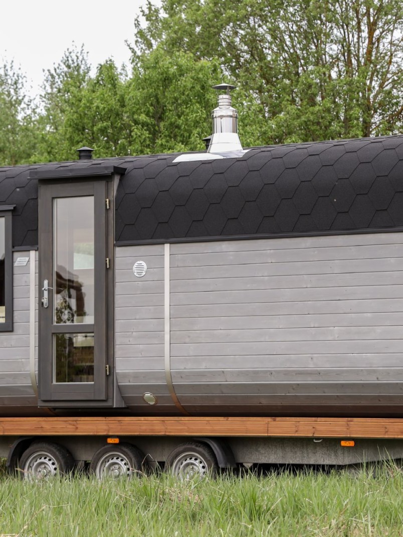 Latvia’s Timberart combines traditional woodworking with innovation in its manufacture of barrel saunas, frame saunas, micro houses and other products