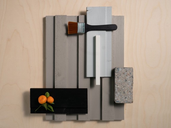 testing house paint colour