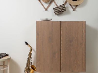 wooden cabinet treated with furniture lacquer