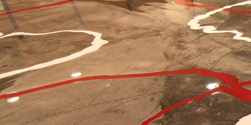 Design floors - Free-hand patterning