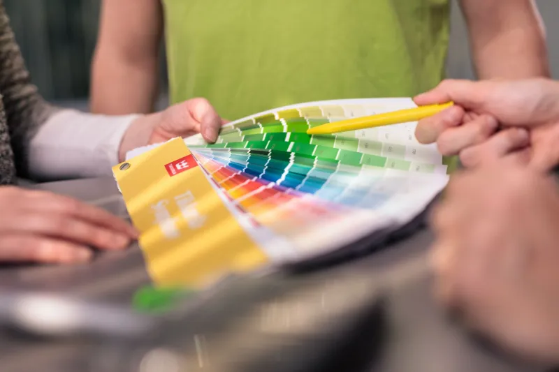 Symphony colour card