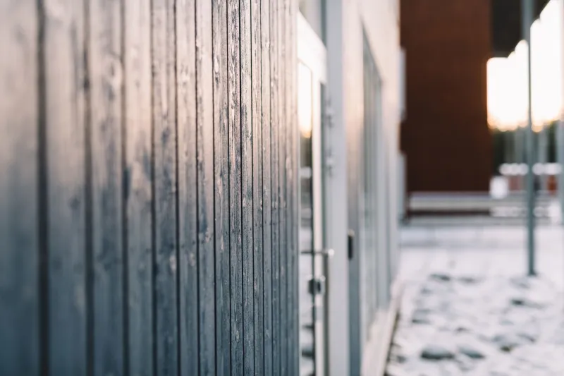 Exterior claddings of a building