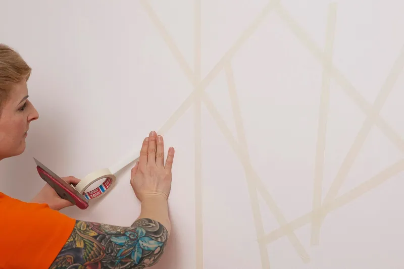 Paint the entire surface with Harmony F480.